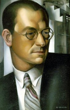 ピエール・ド・モントーの肖像画 1931年 現代タマラ・ド・レンピカ Oil Paintings